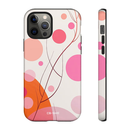 Circles Embrace Lines - iPhone Case