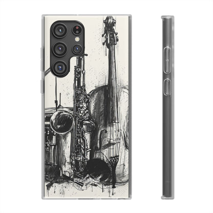 Jazz Ink Expressions | Flexible Phone Case for Samsung Galaxy