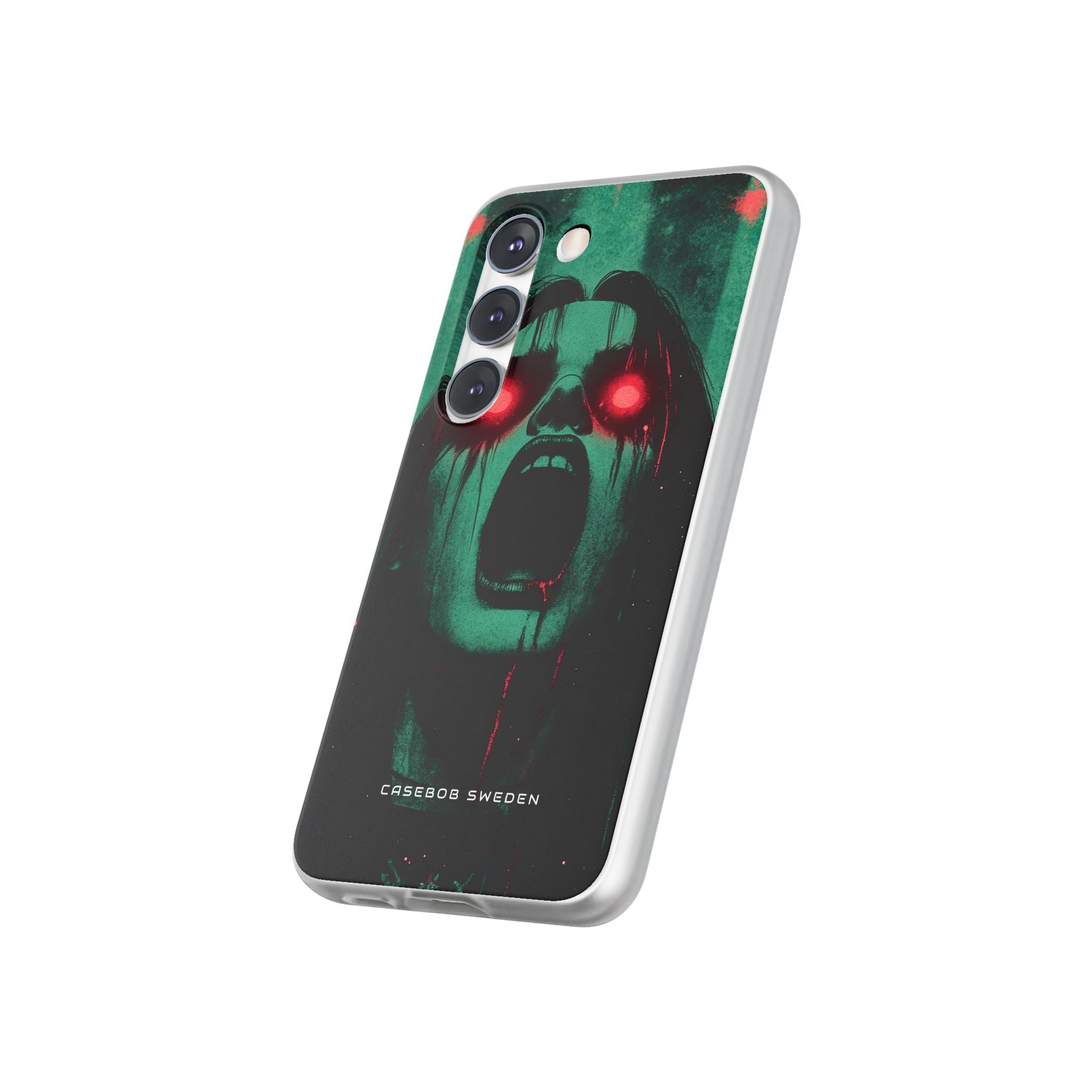 Haunting Glow of Gothic Eyes Samsung S23 - Flexi Phone Case