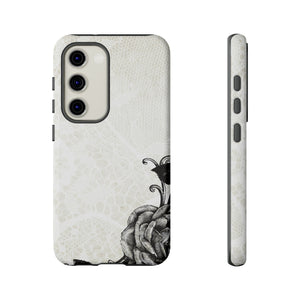 Rosett Gothic Flower - Protective Phone Case