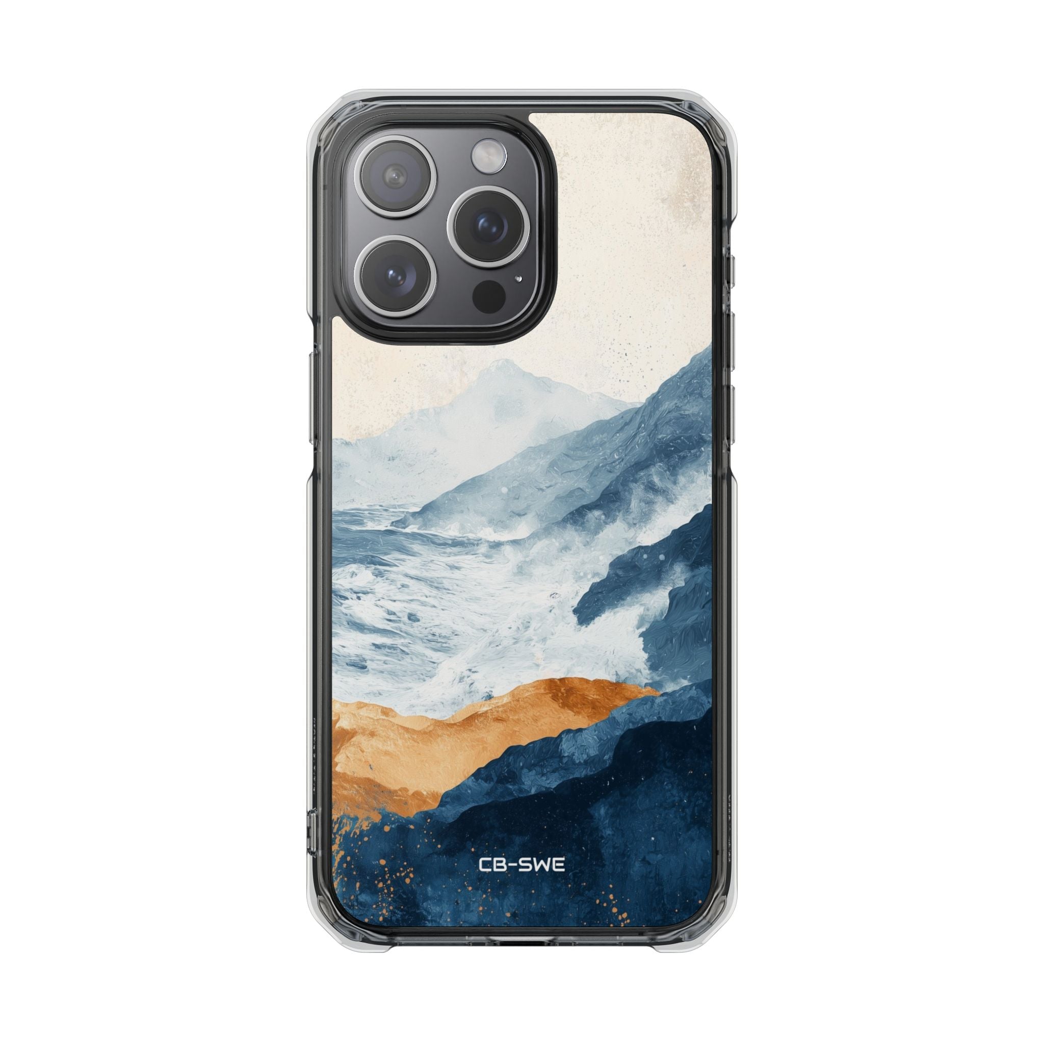 Waves Embrace Shore iPhone Case - Impact