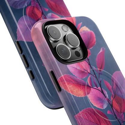 Pink Blue Nature - Tough + MagSafe® iPhone 16 Phone Case