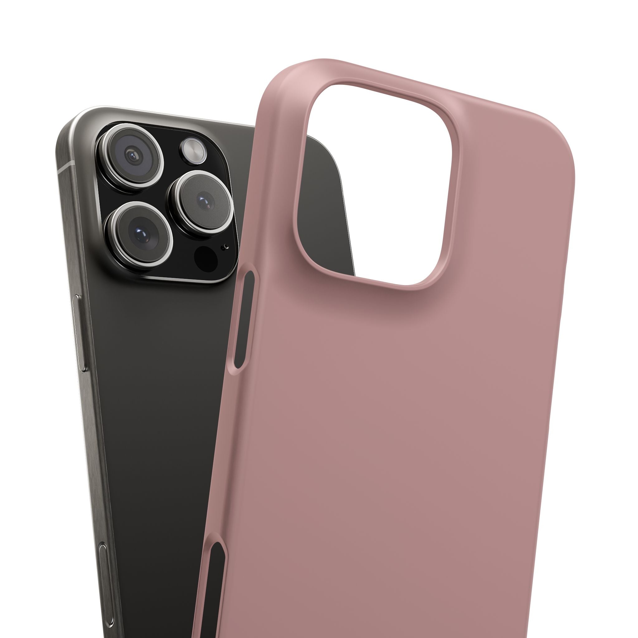 Rosy Brown iPhone 16 - Slim Phone Case