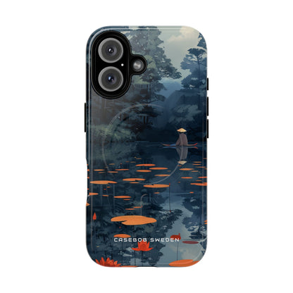 Tranquil Lotus Reflections iPhone 16 | Tough+ Phone Case