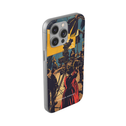 Golden Era Cinematic Spotlight iPhone 14 - Flexi Phone Case