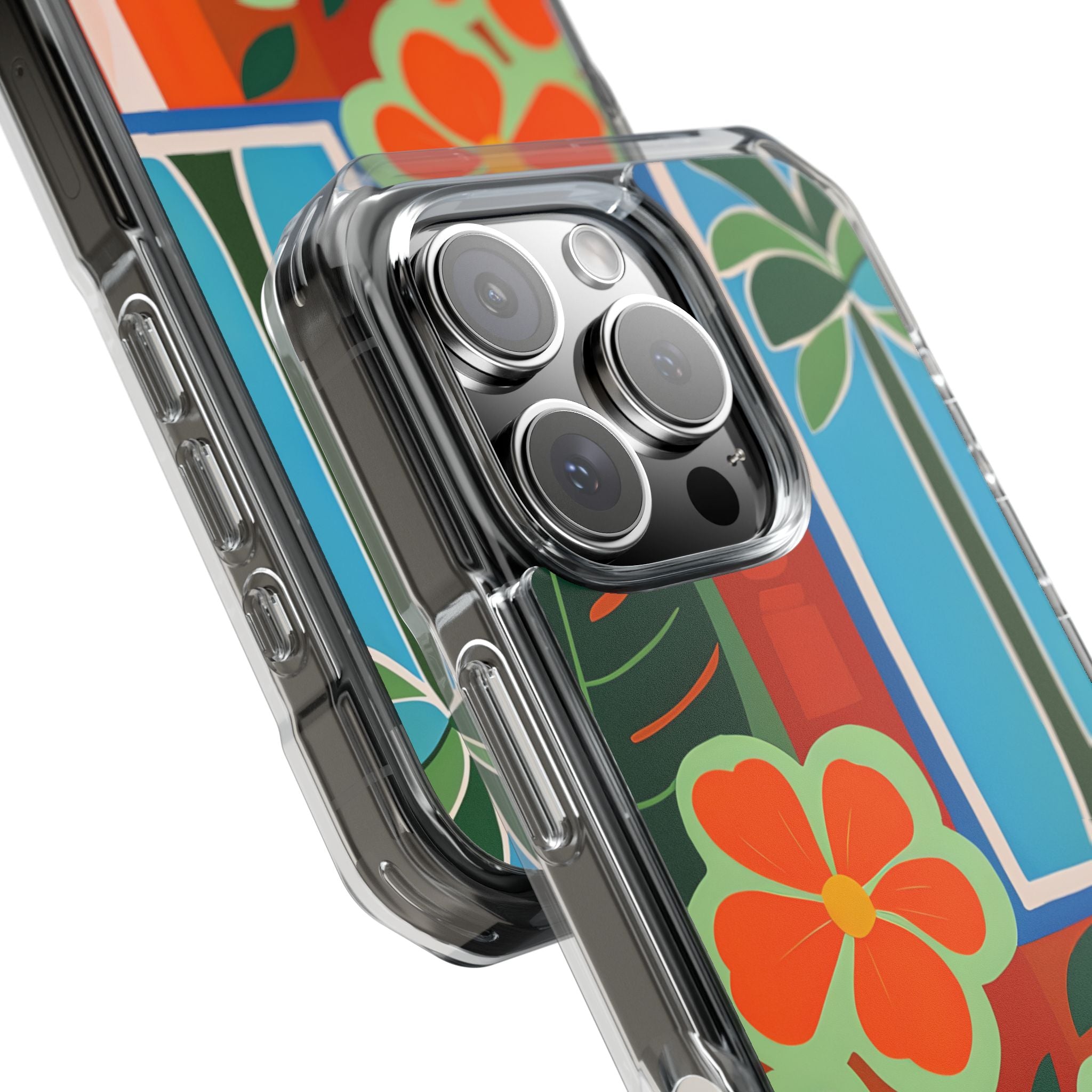Tropical Geometry Harmony iPhone Case - Impact