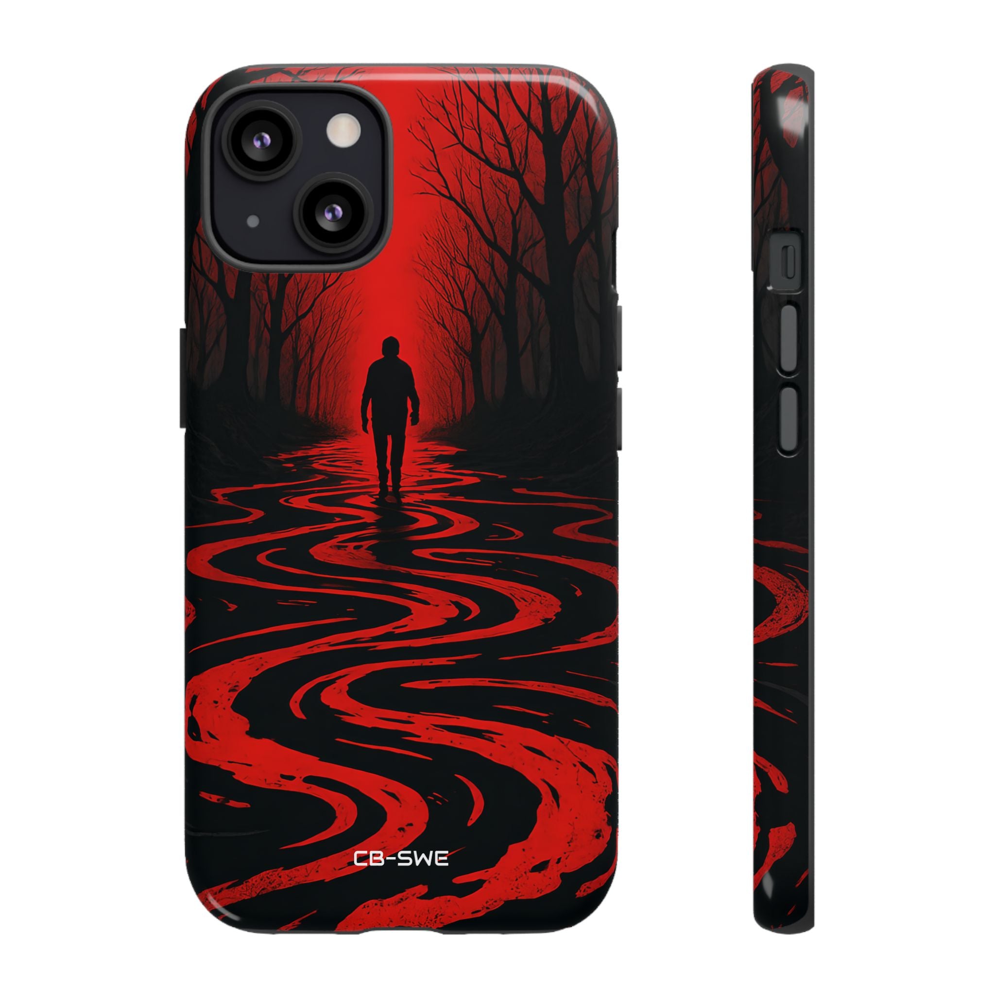 Red Path Mystery - iPhone Case