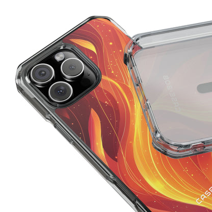 Flaming Flow iPhone 16 Pro Max Case - Impact