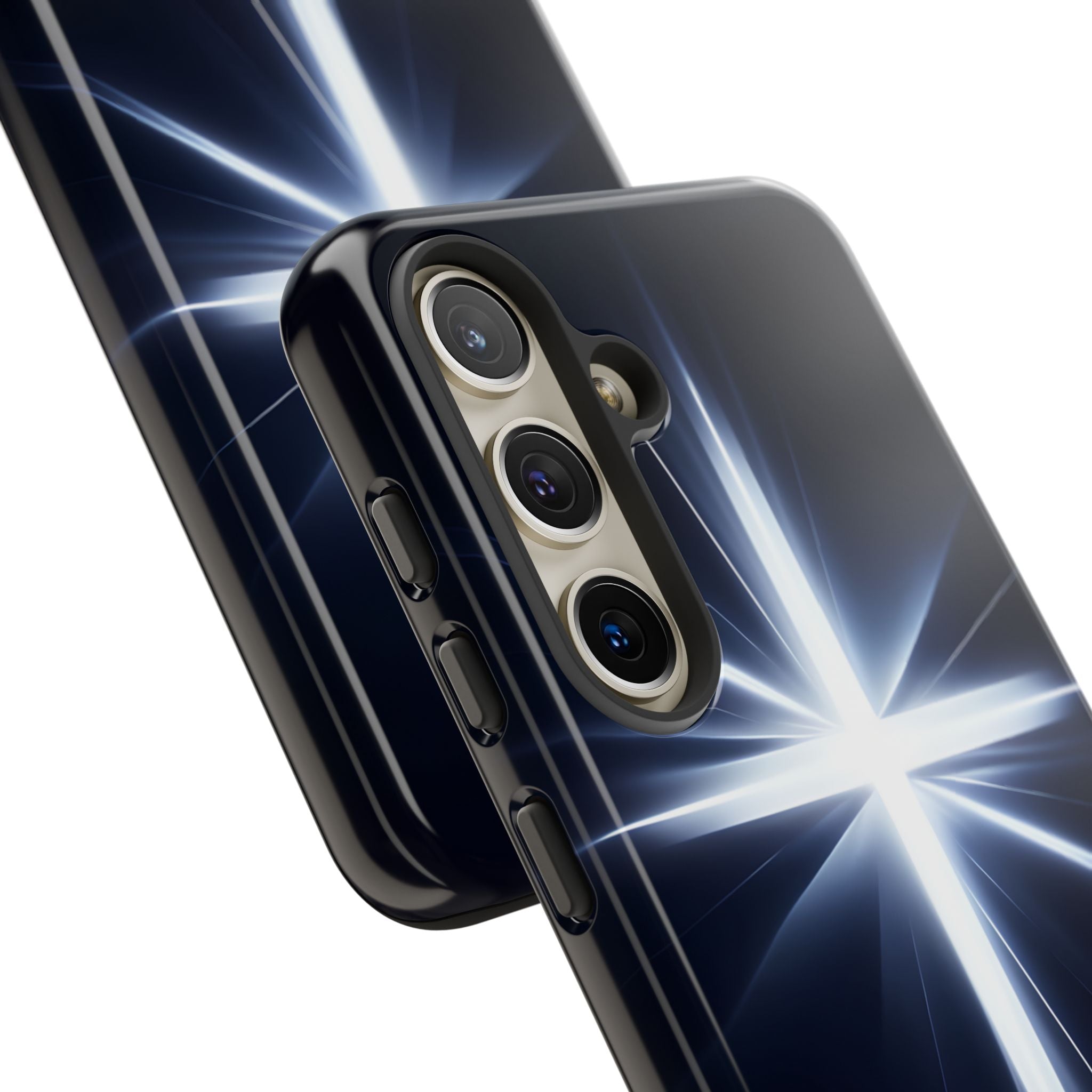 Glowing Crossburst Samsung S24 Case - Tough