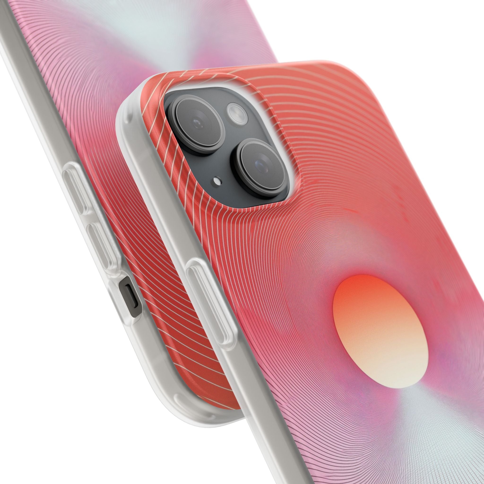 Orange Portal iPhone 15 Plus Case - Soft