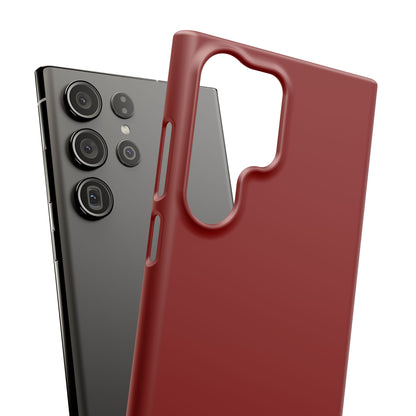 Dark Red Samsung S23 - Slim Phone Case