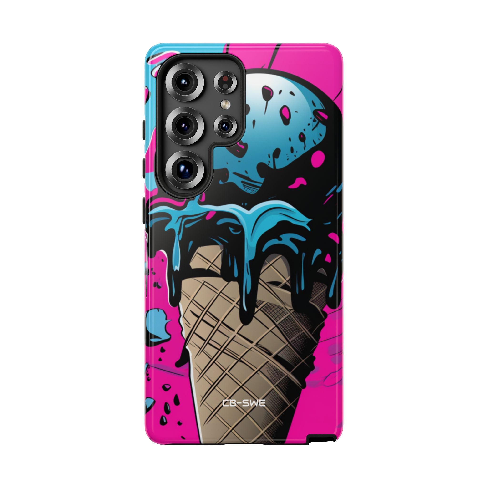 Vibrant Ice Cream Splash - Samsung Case