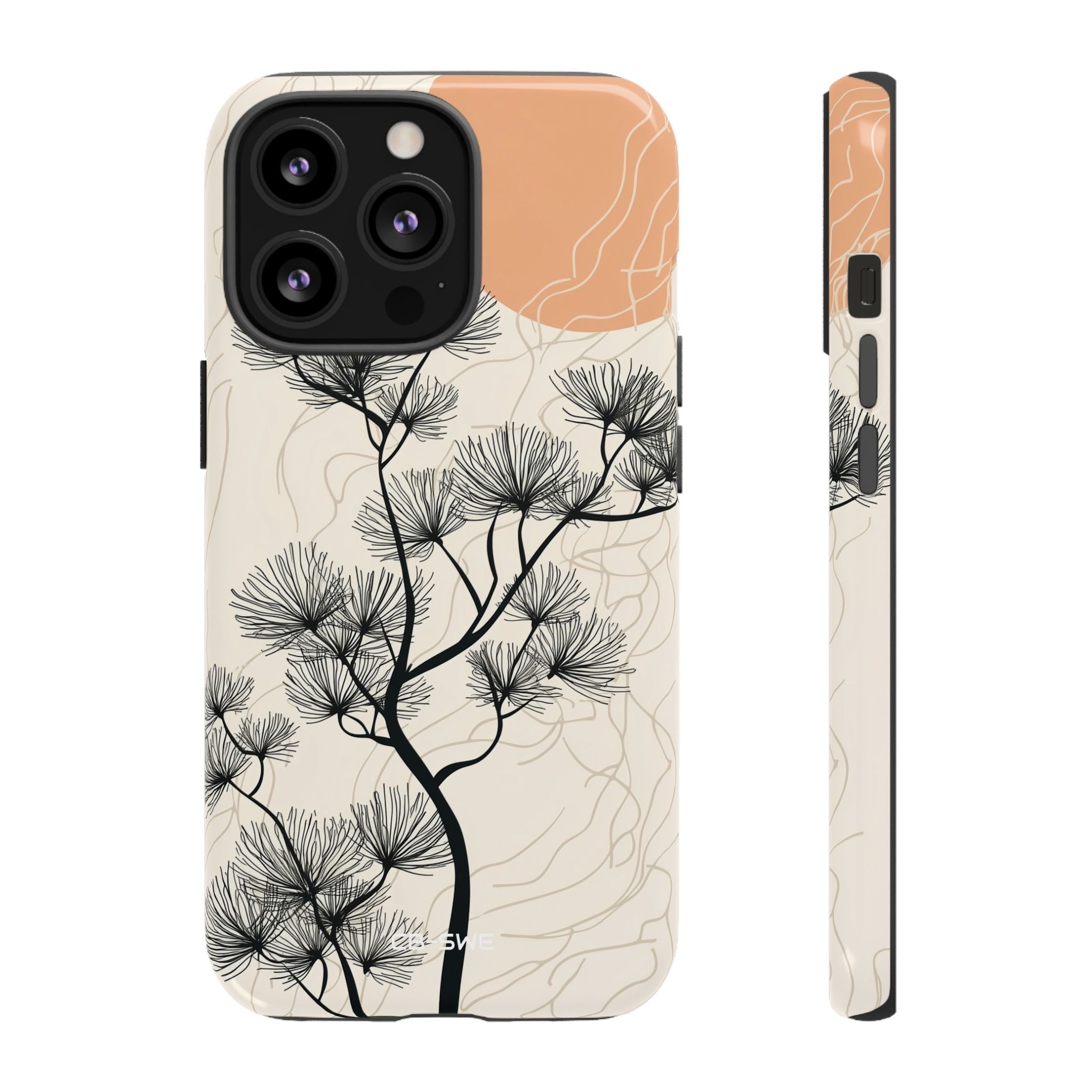 Gentle Sun Embraces Tree - iPhone Case