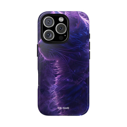 Mystical Starlit Cat - iPhone Case