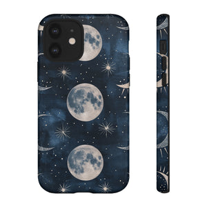 Lunar Phases Serenity - Protective Phone Case