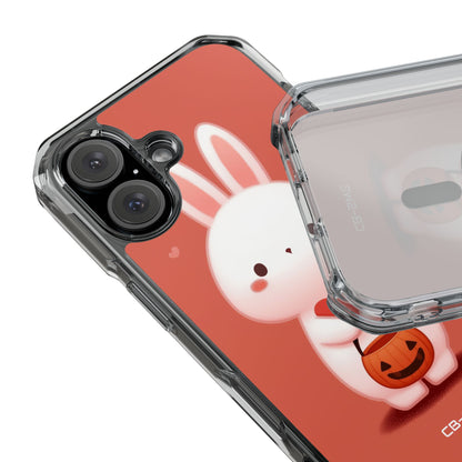 Bunny Holds Heart iPhone Case - Impact