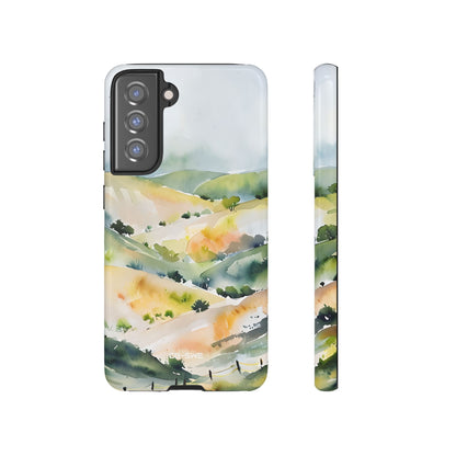 Misty Hills Watercolor - Samsung Case