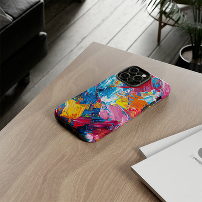 Painterly Spectrum Charm - Protective Phone Case