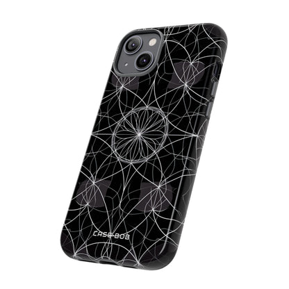 Radiant Petal Orbit iPhone 14 Plus Case - Tough