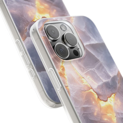 Crystal Veins iPhone 16 Pro Max Case - Soft