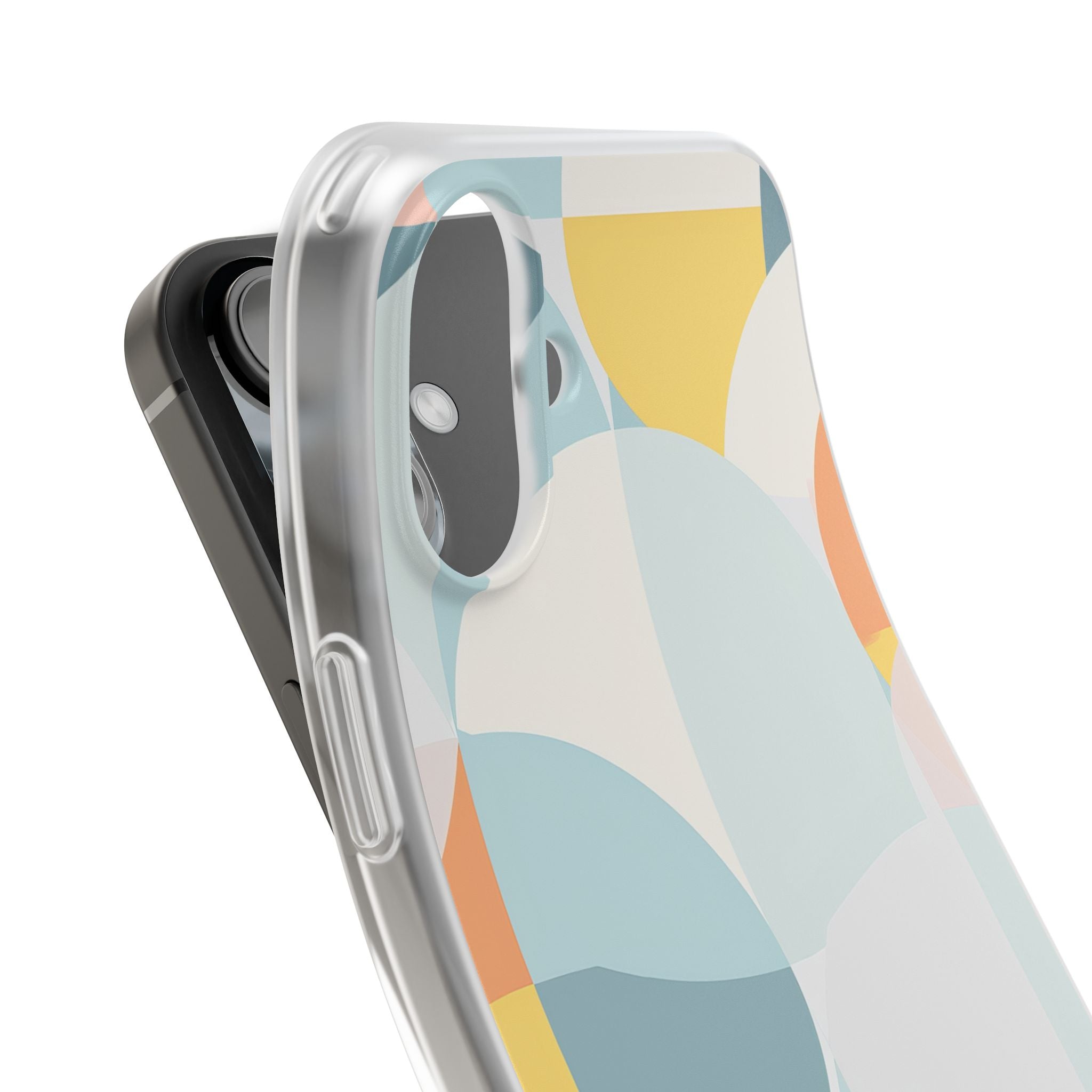 Abstract Geometric Calm - Flexi iPhone 16 Phone Case