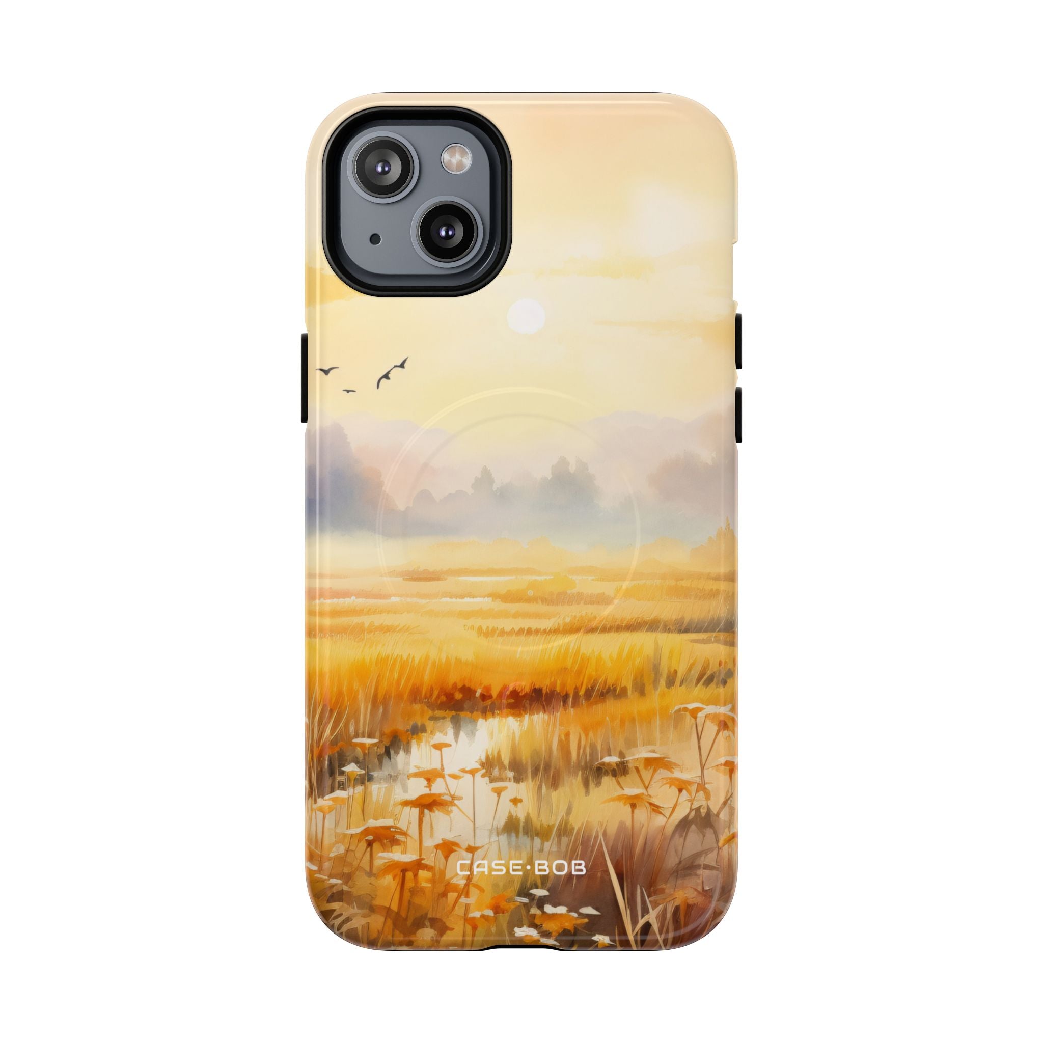Glowing Sunrise iPhone 14 Plus Case - Tough+