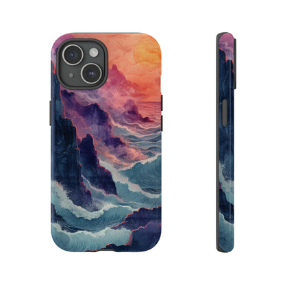 Tranquil Cliffside Views - Protective Phone Case