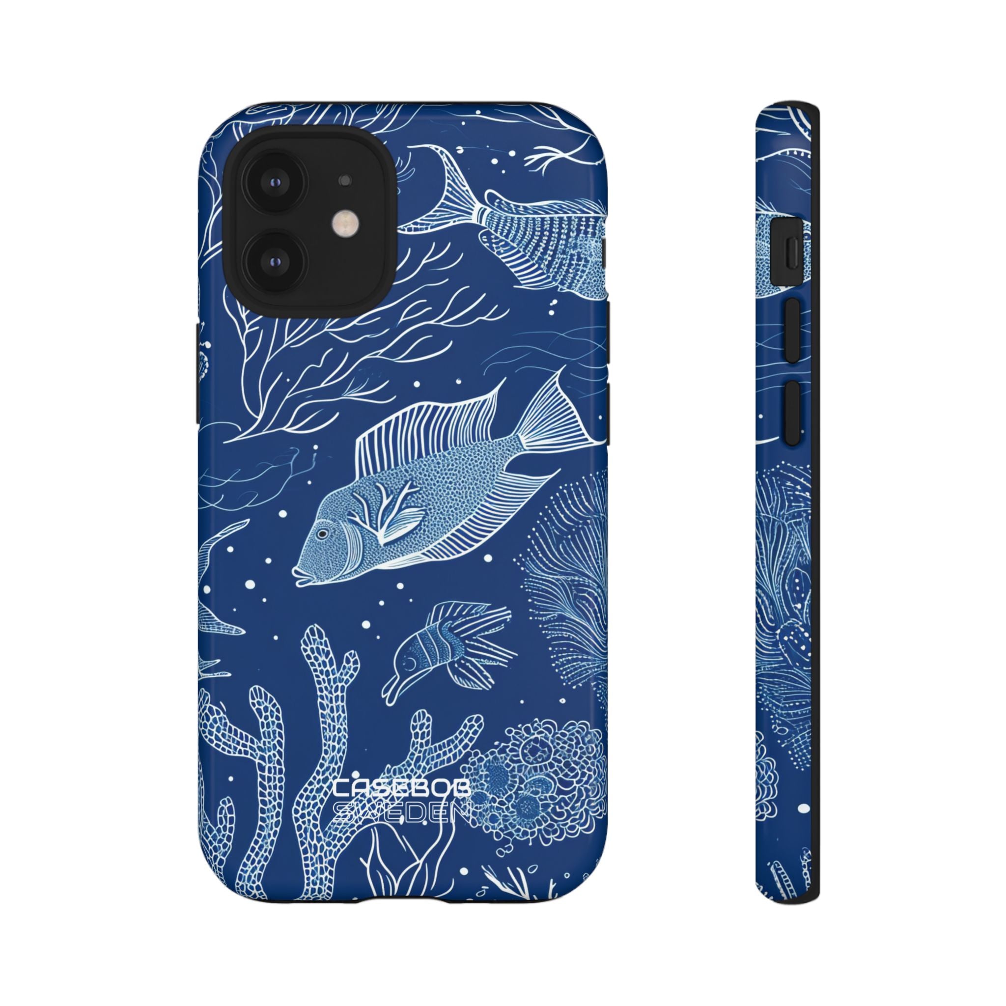 Blue Coral Garden iPhone 12 - Tough