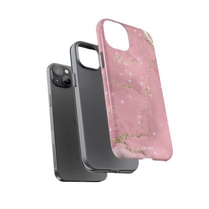 Pink Marble Luxe - iPhone Case