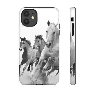 Galloping Horses - Protective Phone Case