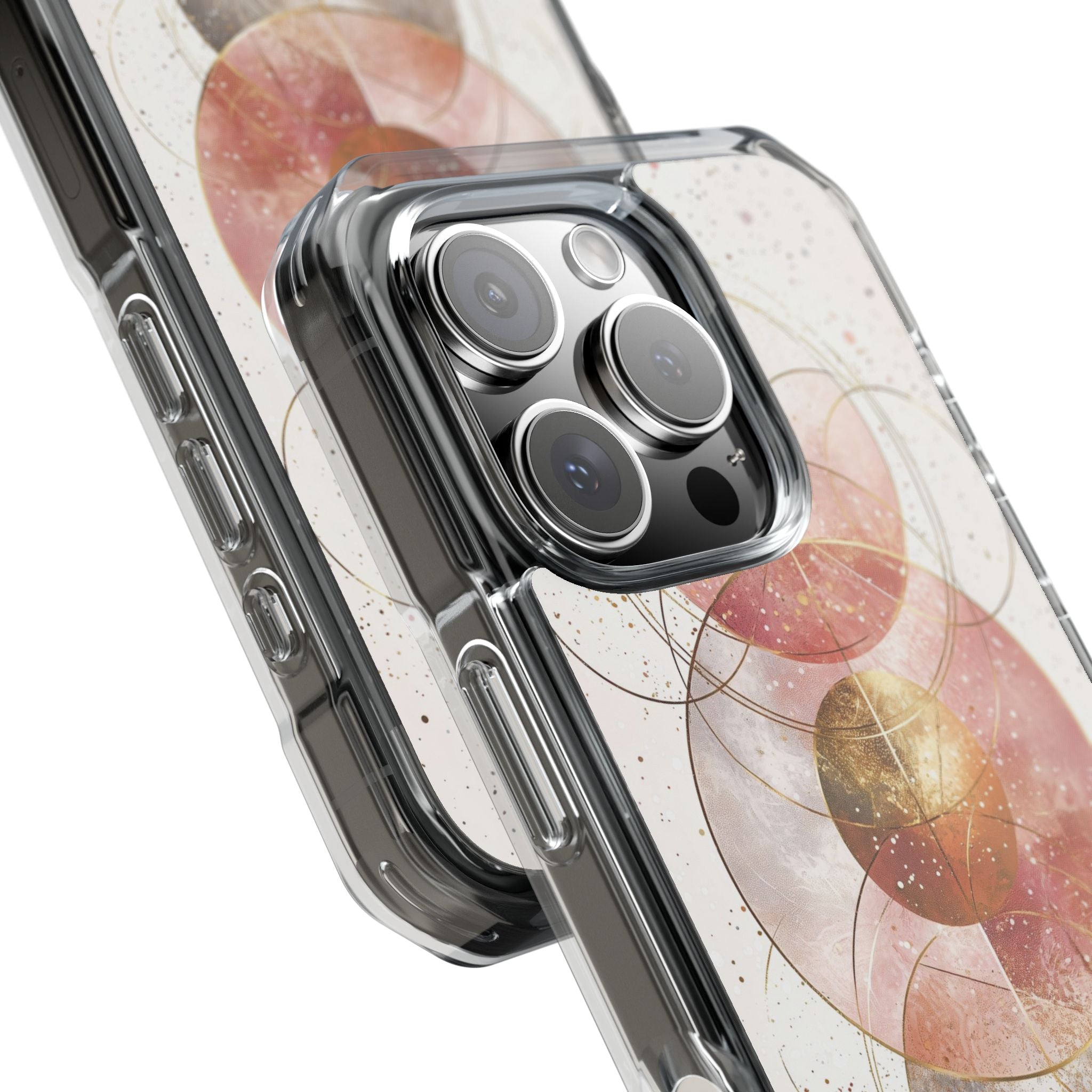 Circle Envelops Light iPhone Case - Impact