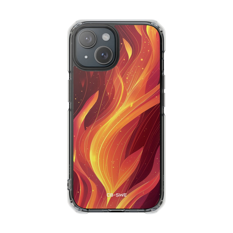 Flames Dance Upward iPhone Case - Impact