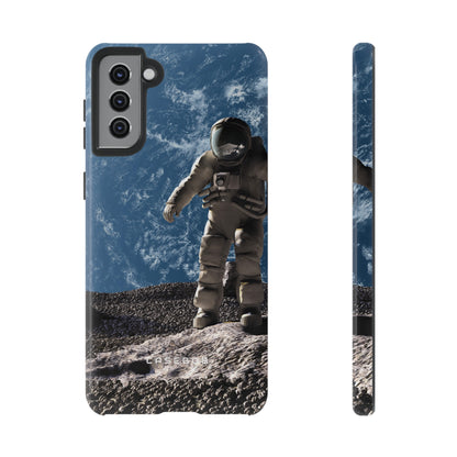 Astronaut on the Moon - Protective Phone Case