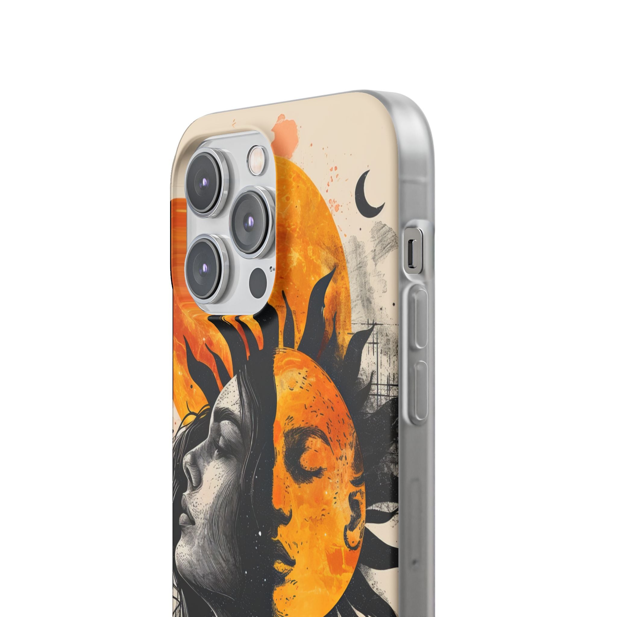 Sunlit Duality | Flexible Phone Case for iPhone