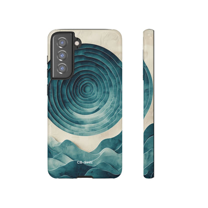 Waves Embrace Circles - Samsung Case