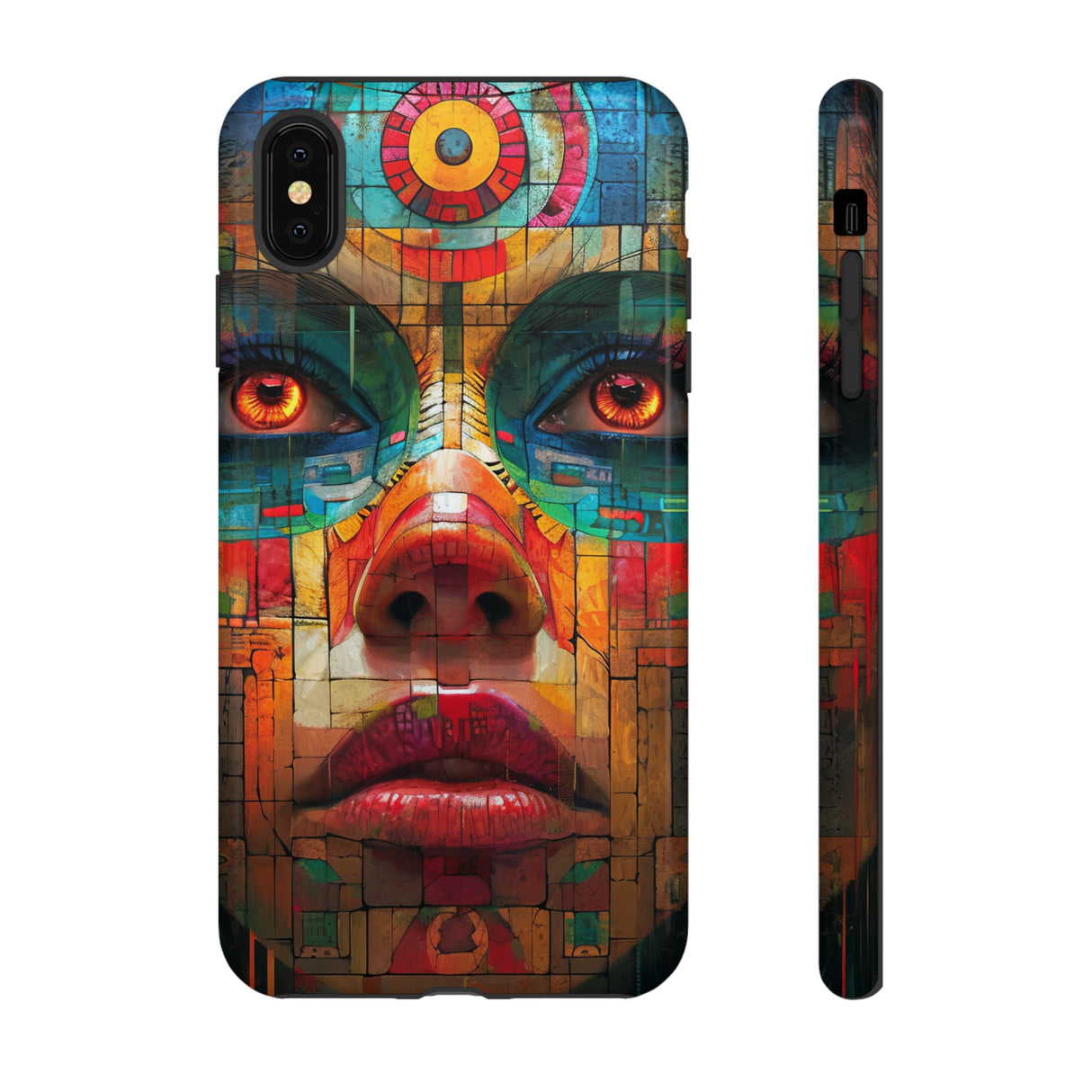 Cultural Geometric Treasures - Protective Phone Case