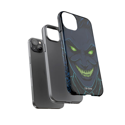 Glowing Eyes Dark Fiend - iPhone Case