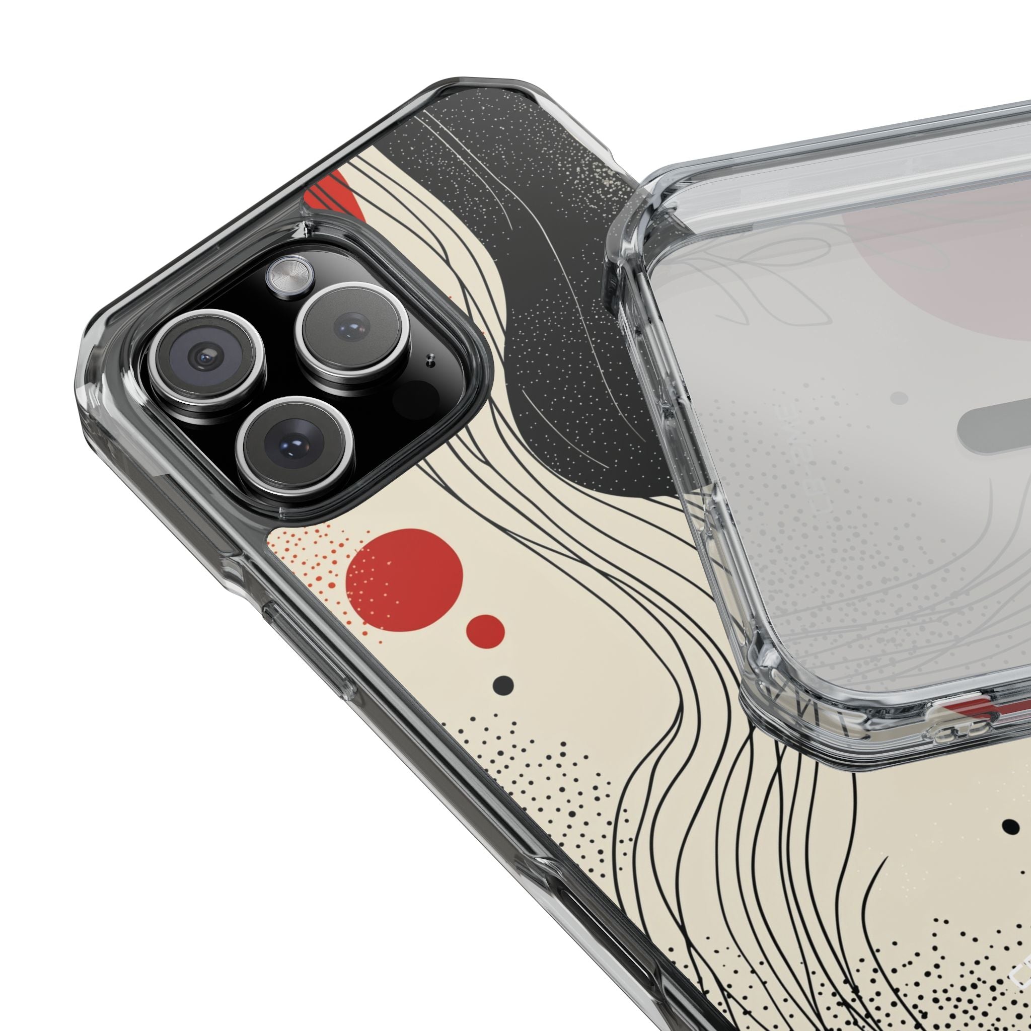 Waves Embrace Flora iPhone Case - Impact