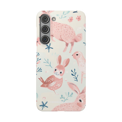 Pastel Whimsical Nature - Slim Samsung S23 Phone Case