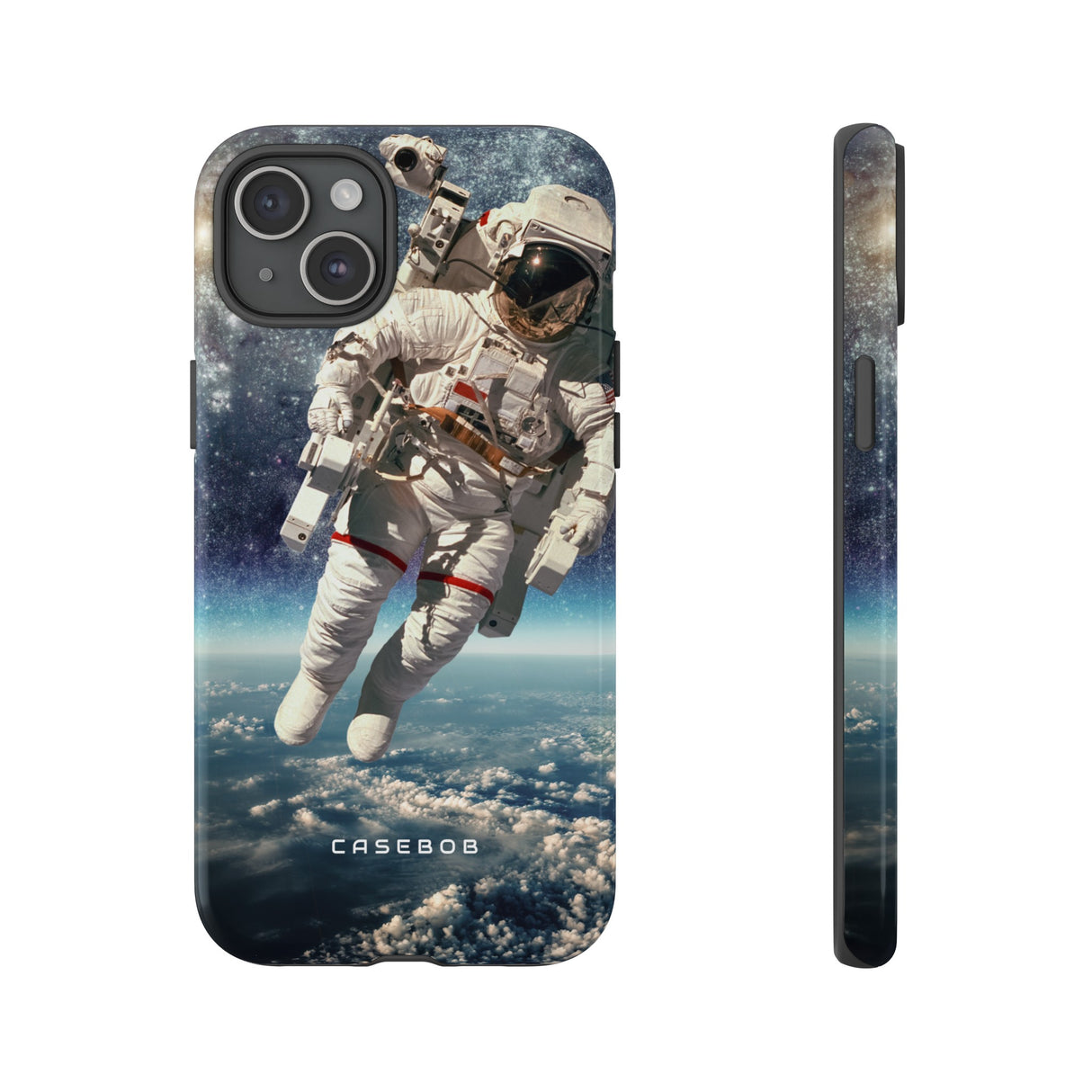 Astronaut in outer space - Protective Phone Case