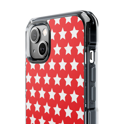 Red Star Symmetry iPhone Case - Impact
