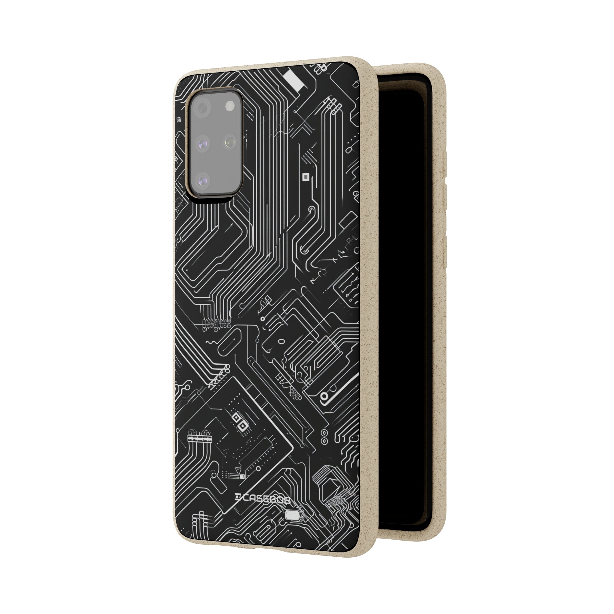 Cyber Circuitry Art | Biodegradable Phone Case