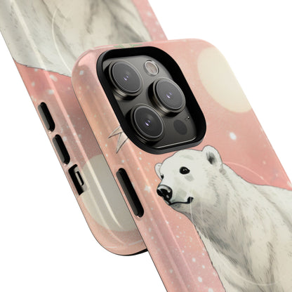 Polar Bear Dream iPhone 14 Pro Max Case - Tough+