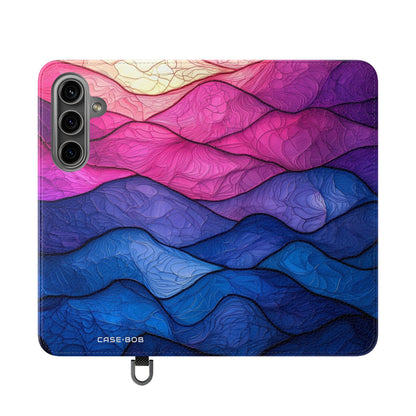 Wavy Veins - Samsung S24 Case - Wallet