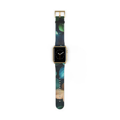 Teal Bloom - Watch Band