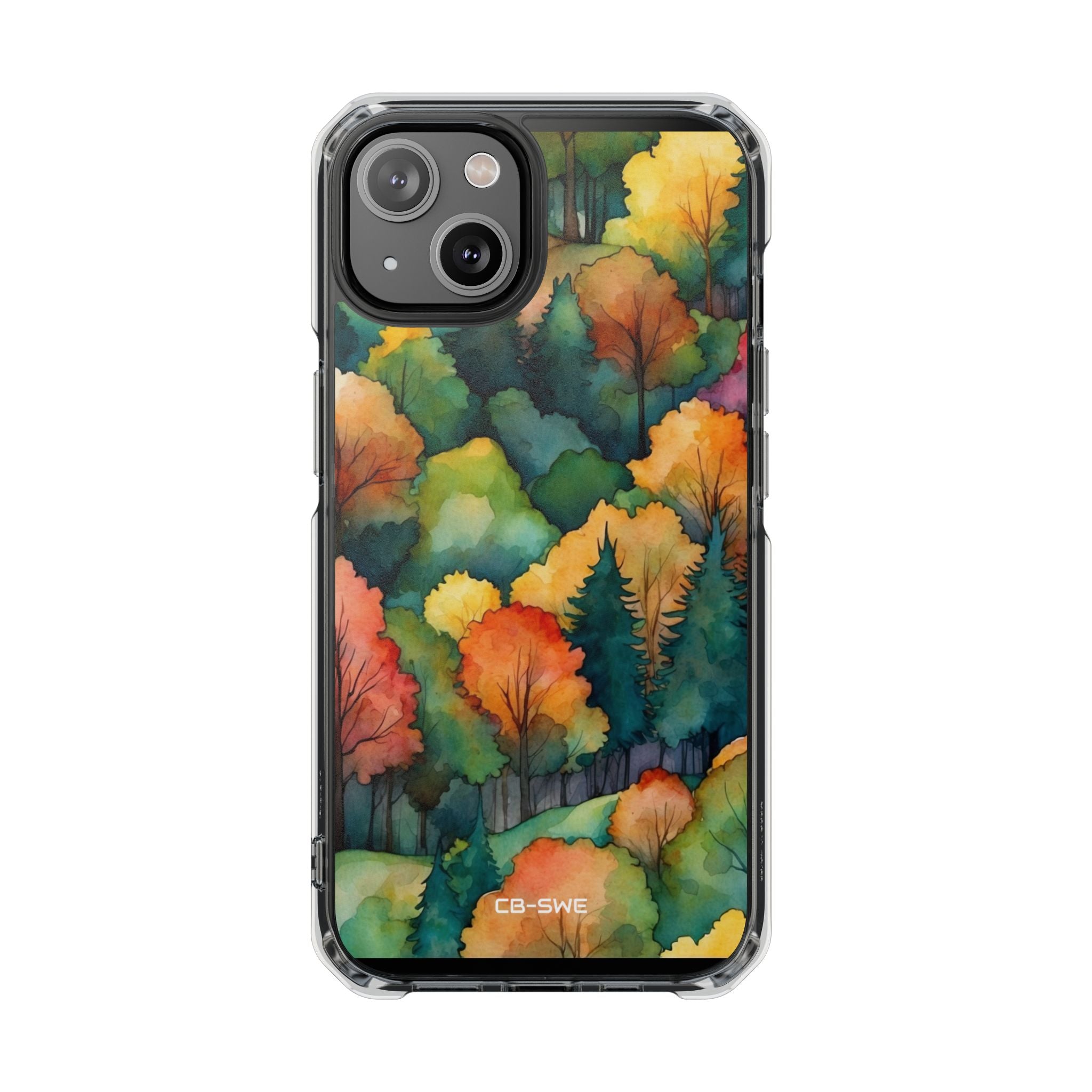 Autumn Leaves Dance iPhone Case - Impact