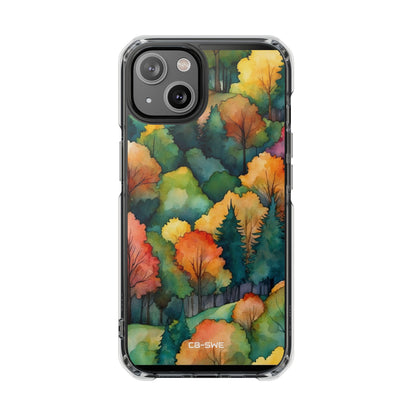 Autumn Leaves Dance iPhone Case - Impact