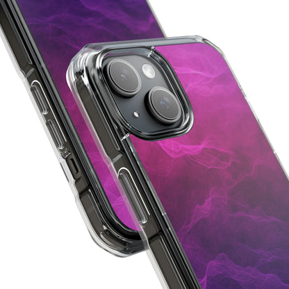 Violet Dream Currents iPhone 15 - Impact Clear+