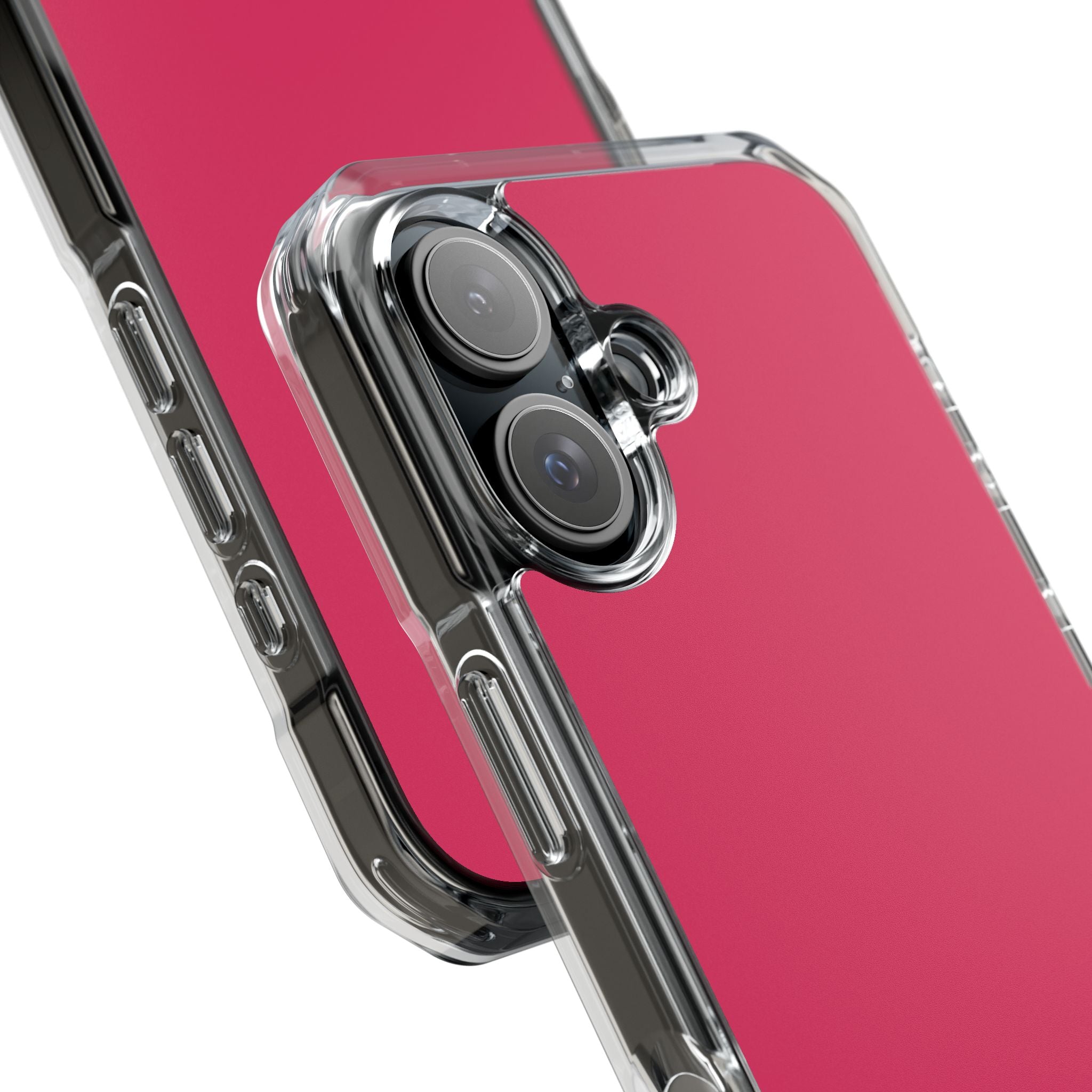 Cherry Red - Clear Impact iPhone 16 Phone Case