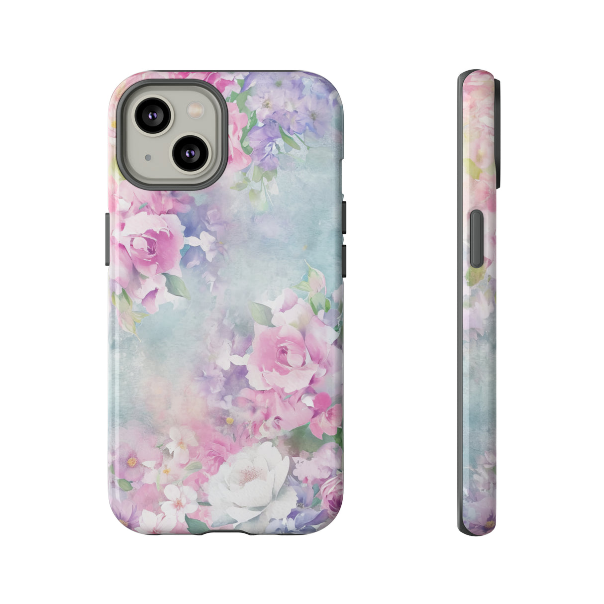 Floral Pastel Whisper - Schutzhülle fürs Handy